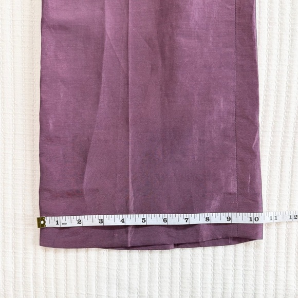 Lafayette 148 New York Women's Gates Straight Leg Pants in Kir - Picture 9 of 9